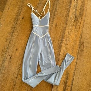 BREATHE LONG BODYSUIT — SOUL BLUE